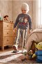 Boys' Fall 2-Piece Sweatshirt and Striped Pants Set 3-10 Years - 2