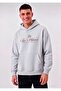 La Milano Printed Oversized Men's Hooded Sweatshirt