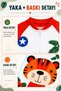 Boys' Tiger Pattern Uv Protection Short Sleeve Swimming Suit |   Sea Pool Swimsuit - 4