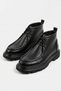 Genuine Leather Black Ultra Comfortable Lace-Up Men's Winter Boots Luass30Al0051 - 2