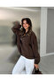Brown Epaulet Snap Jacket - 9768 - 3