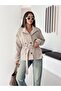 Double Breasted Collar Short Trench Coat