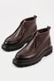Genuine Leather Brown Ultra Comfortable Lace-Up Men's Winter Boots Luass30Al0051 - 2