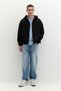 Kapüşonlu fermuarlı sweatshirt - 2