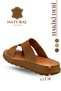 Genuine leather men's slippers - soft thick sole genuine leather men's slippers g taba - 6