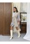 ELAN Mini Elbise 3190 - Bej - 4