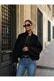 Drawstring Bomber Trench Jacket - 3
