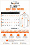 Men's Slim Fit Poplin Shirt Long Sleeve Patterned Cotton Pocketless Hidden Button Collar - 3
