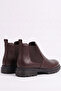 Genuine Leather Brown Rubber Sole Chelsea Men's Winter Boots Luass30Al0046 - 5
