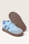 Unisex Velcro Comfortable Lightweight Children's Sports Shoes White - Gray - 5