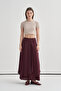Asymmetrical Modal Skirt - 2