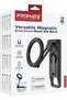 Axon Magnetic Phone Mount Stand 16x N52 Magnets, 360° Rotatable Arm, Carabiner Hook, Aluminium Alloy Build, Universal Steel Plates, lifestyle mobile holder - 7