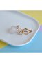 3-Piece Star Stone Square Earring Set Hoop Earrings Solitaire Star Detailed Tragus Helix Lobe 9-11-14mm - 5