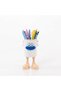 Walky Bin1 Piece Special Design Plastic Organizer with Feet and Porthole Eyes, Pen Holder, Makeup Box Organizer - 2