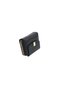 Duki Daso Black Metal Accessory Women's Wallet with Snap Fasteners and Zipper |   Summer N4366 Black - 2