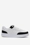Unisex Flat Light Sole Sneaker Shoes White - Black