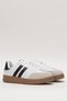 Unisex Comfortable Lightweight Sports Sneaker Shoes White - Black - 3