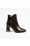 Serrace Croco Material Women's Stylish Heeled Boots - 3