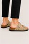 Unisex Velcro Slippers Beige - 2