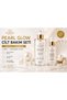 Pearl Glow Anti-Blemish Brightening Skincare Set – Facial Cleansing Gel + Skin Serum, Niacinamide, Alpha Arbutin, Vitamin C, Aha Bha, Pearl Powder