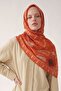 Salmon Rope Patterned Marvella Scarf