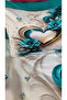 Turkuaz İnci̇ 5D Printed Cotton Single Duvet Cover Set 4 Piece - 4