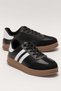 Unisex Comfortable Lightweight Sports Sneaker Shoes Black - White - 2