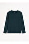Sparkling Choices from Shining Store Zero Roba Collar Long Sleeve Pajama Top