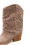 Mira Aria Women's Western Short Boots 0012502 Mink Suede - 7