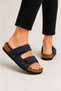 Unisex Velcro Slippers Dark Blue - 3