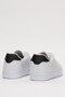 Unisex Sports Sneaker Shoes White - Black - 5