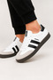 Comfortable Unisex Sports Shoes White-Black - 3
