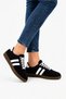 Unisex Nubuck Sneaker Shoes Black - 3