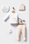 Hugging Teddy Bear Baby Girl 5-Piece Hospital Release Bodysuit Set - 2