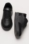 Unisex Flat Light Sole Sneaker Shoes Black - 7