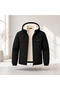 Men's Coat Winter Coat Hooded Fur Inside Warm Jacket Daily Coat Casual.