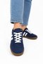 Unisex Nubuck Sneaker Shoes Dark Blue - 3