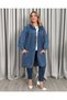 Calista Denim Basic Ceket Mavi