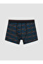 Ozmarka New Season Black Cotton Flexible Men's Boxer 3-Pack - 4