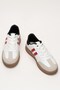 Unisex Comfortable Lightweight Sports Sneaker Shoes White - Red - 5