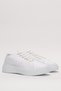 Comfortable Fit Thick Sole Women's Sneaker Shoes White - 3