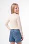 Girl's Ribbed Crop Top - 4