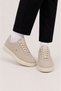 Unisex Linen Sneaker Shoes Beige - 2