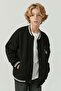 Boy's Printed College Jacket - 2