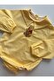 Handmade 100% Cotton Poplin Fabric Pooh Concept Baby Shirt