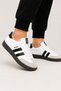 Comfortable Unisex Sports Shoes White-Black - 4