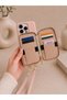 iPhone 14 Pro Max (6.7 Inch) Compatible Premium Lux Leather Case with Open Sides, Slim Design, Wallet, Zipper, Card Holder, Crossbody Neck Strap, and Drawstring Strap - 3