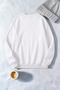 Unisex Rose & Silhouette Printed Crew Neck Sweatshirt - 2