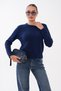 Women's Crew Neck Bearded Knitwear Knitted Sweater 265012 - - 4