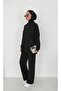Women's Modest Collar Zip-Up Comfort Modal Two-Piece Set